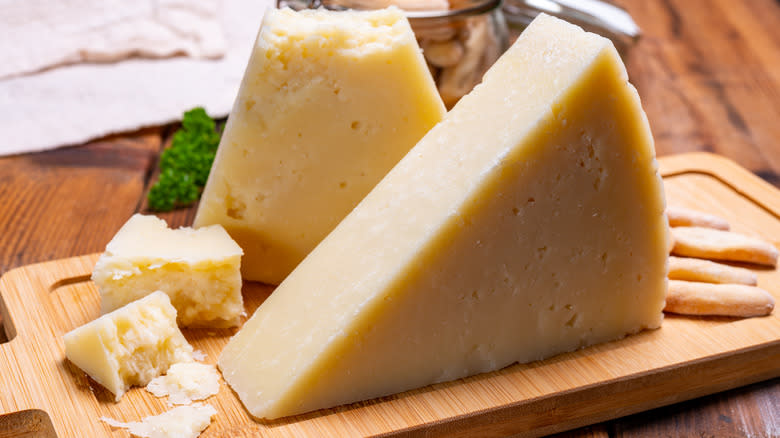 Crumbled Pecorino Romano cheese