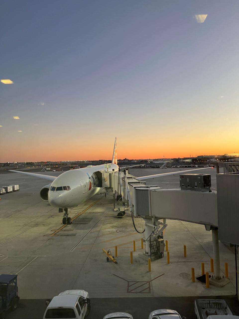 British Airways flight out of Terminal 8 JFK