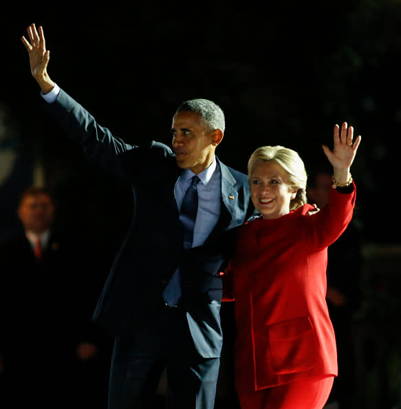 Hillary Clinton, Barack Obama