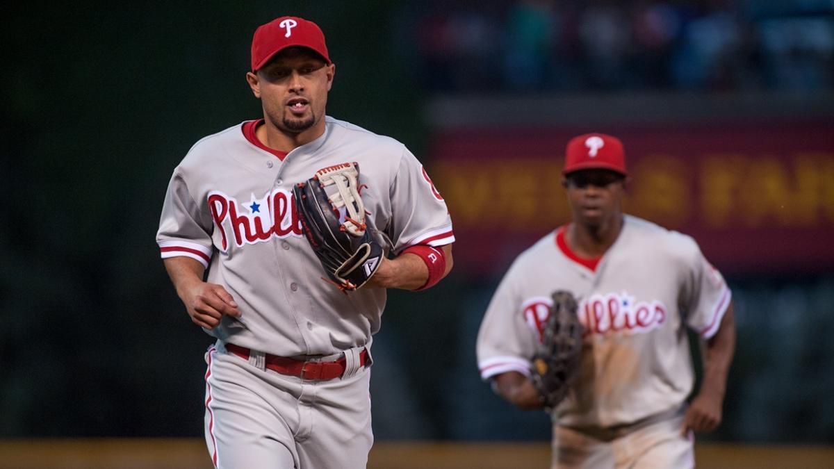 An entertaining 2008 Phillies win and a visit with Shane Victorino's