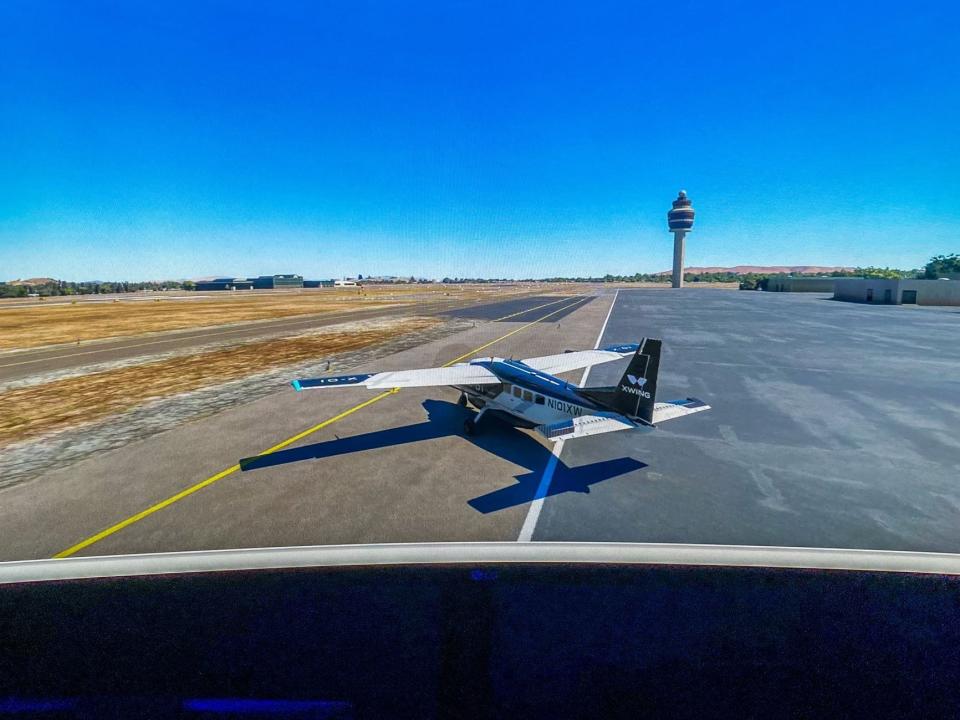 Xwing Self-Flying Plane Demonstration Flight