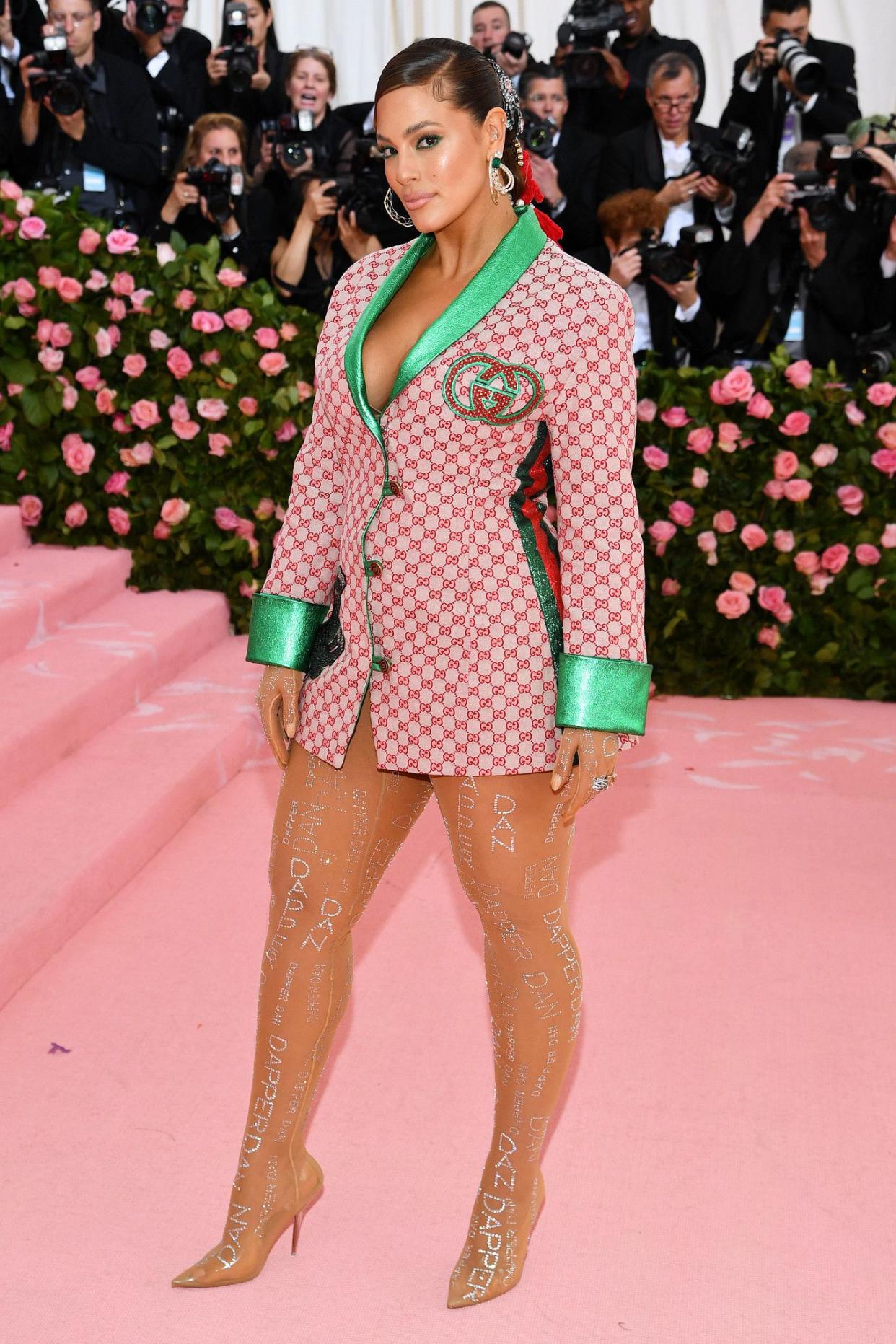 Ashley Graham attends The 2019 Met Gala Celebrating Camp: Notes on Fashion at Metropolitan Museum of Art on May 06, 2019 in New York City.