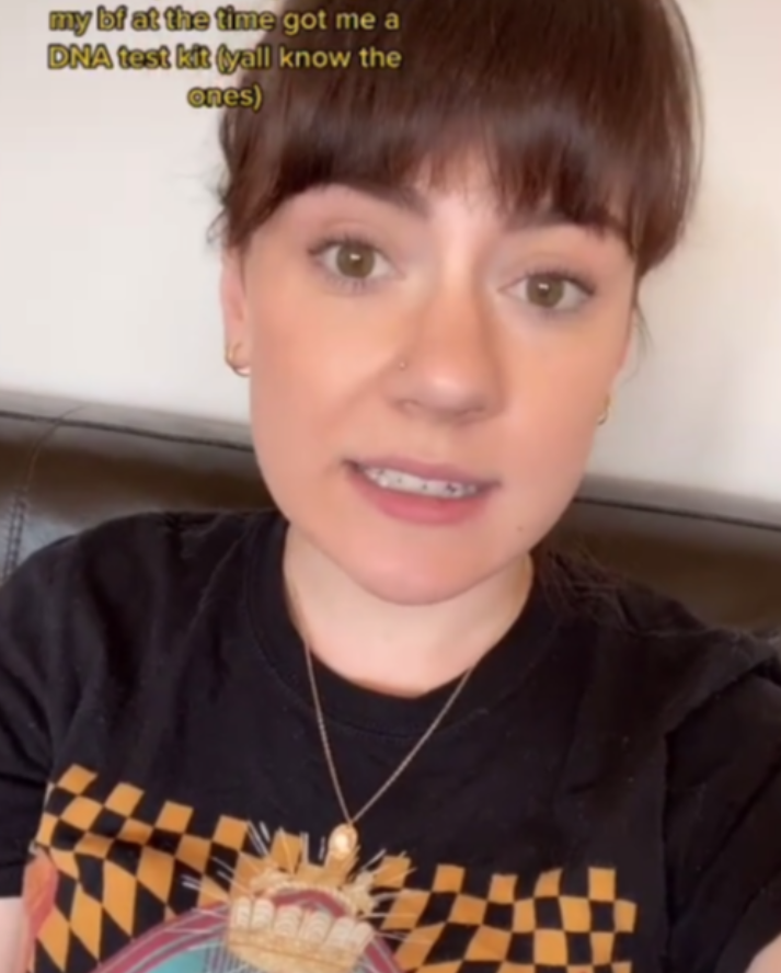 Woman's dna test fail on tiktok