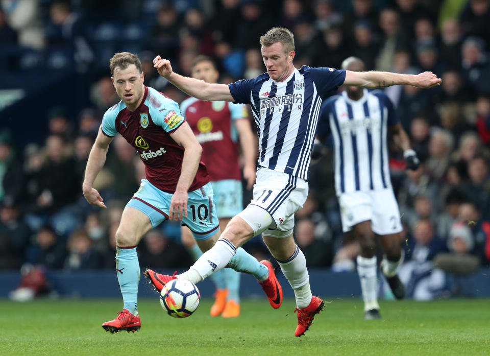 Chris Brunt is normally Albion’s creative force.