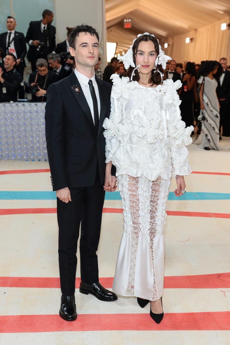 Alexa Chung and Tom Sturridge at the 2023 Met Gala (Getty Images for The Met Museum)