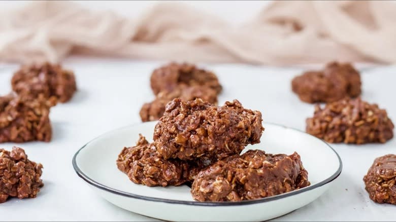 Easy No-Bake Nutella Cookies