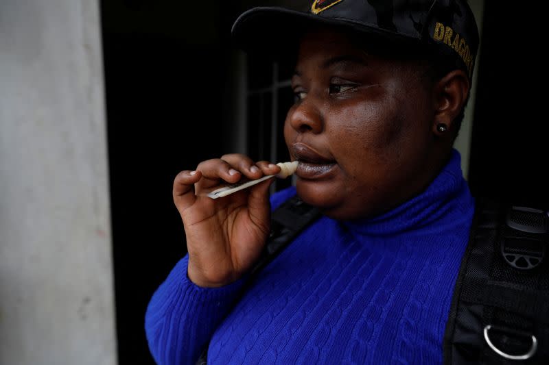 The Wider Image: Nigeria's female bouncers show their strength fighting stereotypes