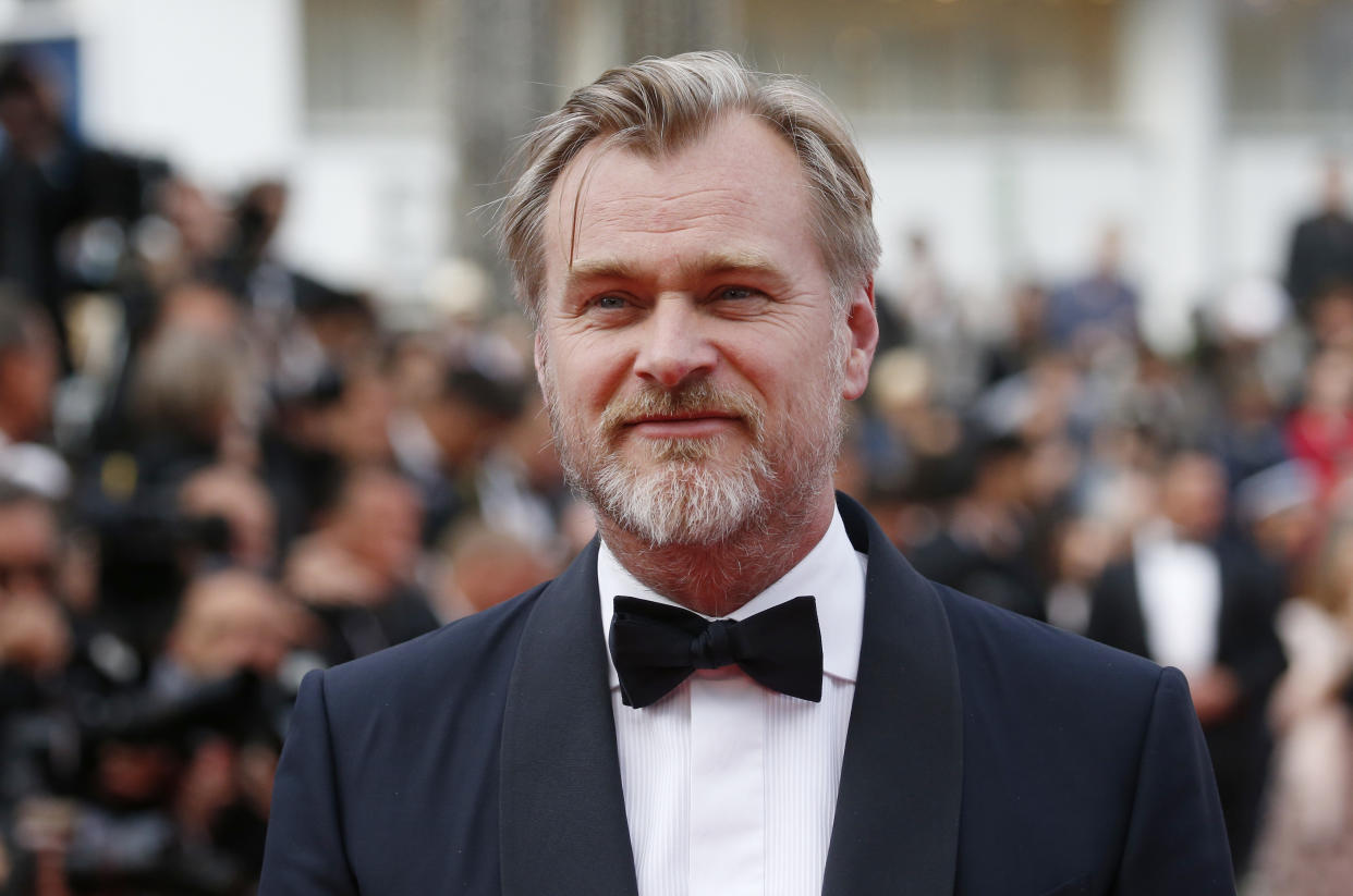 71st Cannes Film Festival - Screening of the new print of the film "2001: A Space Odyssey" presented as part of Cinema Classic - Red Carpet Arrivals - Cannes, France, May 13, 2018 - Director Christopher Nolan poses. REUTERS/Stephane Mahe