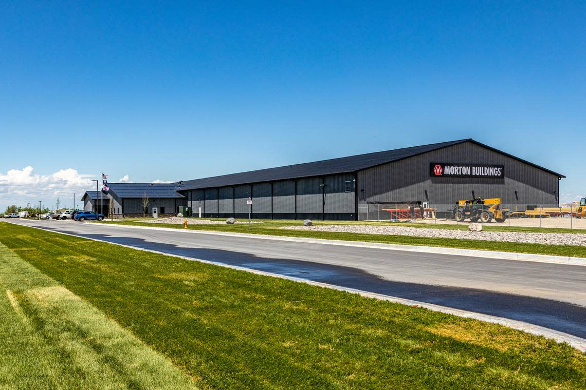 Morton Buildings opened a new manufacturing plant at 1990 Boeing Ave. in Pocatello.