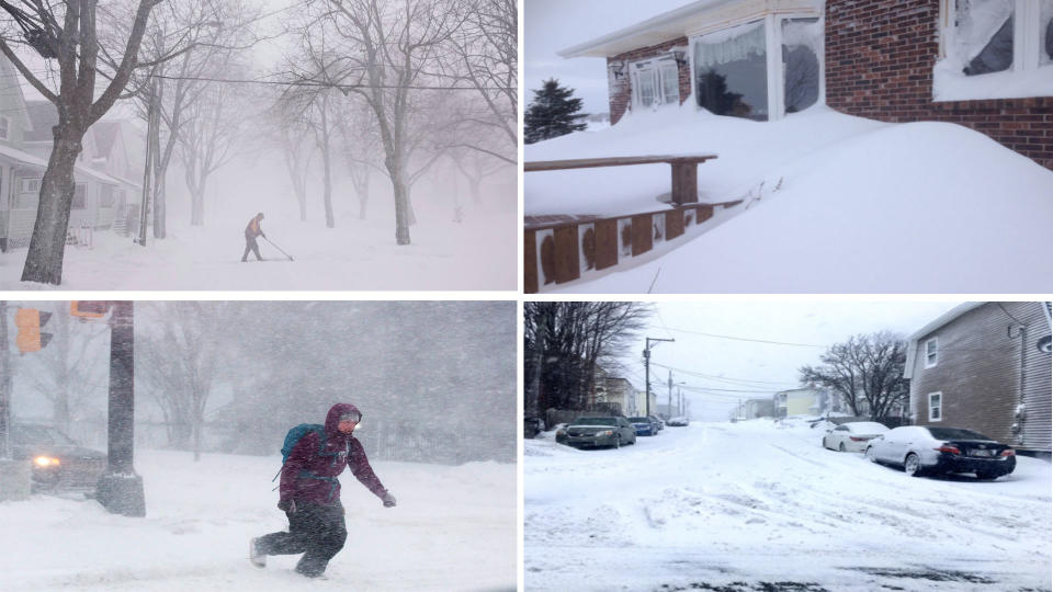 PHOTOS: Blizzard buries Atlantic Canada in knee-deep snow