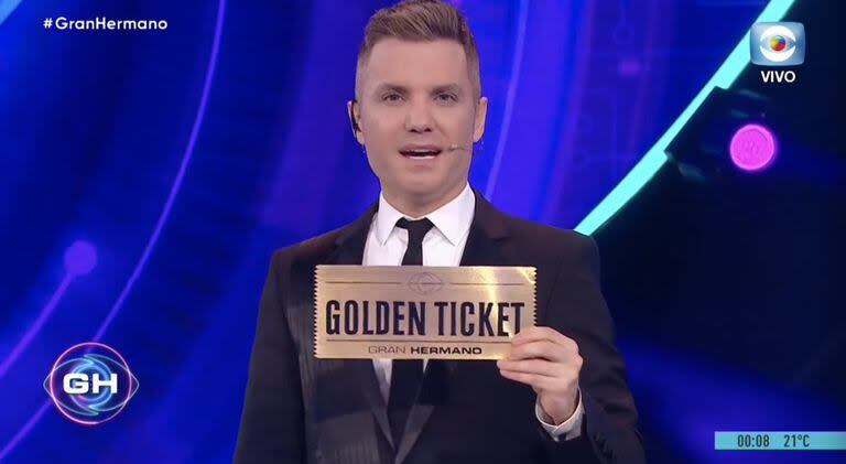 Llega a Gran Hermano el Golden Ticket