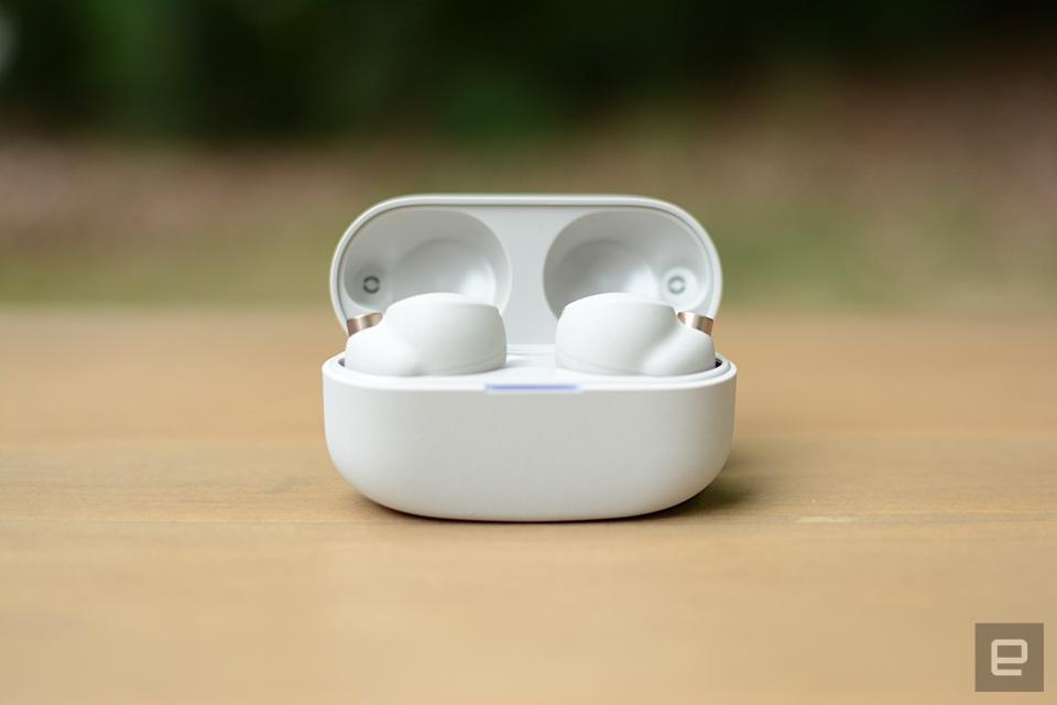 <p>Sony totally overhauled its true wireless earbuds with a new design, more powerful noise cancellation, improved battery life and more. However, the choice to change to foam tips leads to an awkward fit that could be an issue for some people. The M4 is also more expensive than its predecessor, which wouldn’t be a big deal if fit wasn’t a concern.</p>
