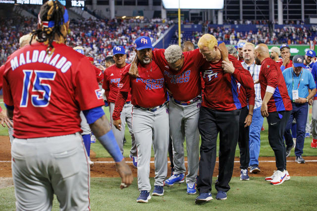 Mets' Edwin Díaz hurts his knee during Puerto Rico WBC victory