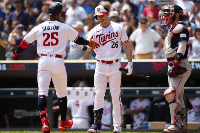 Byron Buxton celebrates military families every Friday home game