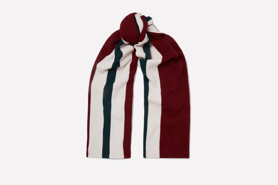 Acne Studios striped wool scarf