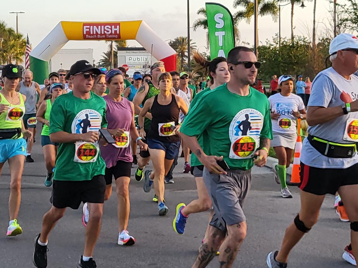 Wellen Park will host its first half marathon on March 19 during its annual St. Patrick’s Day 5K run. The 13.1-mile course is certified by USA Track & Field.