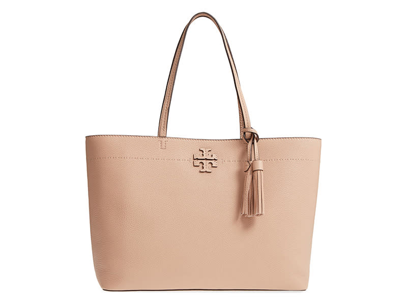 The pebbled leather makes this tote extra durable. (Photo: Nordstrom)