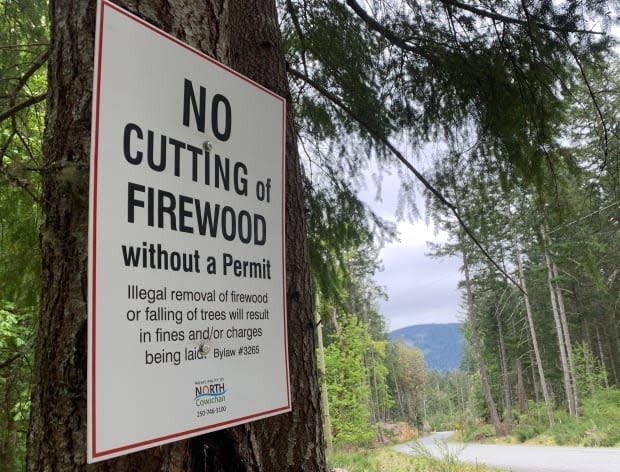 The municipality says it has stepped up patrols and increased signage as a result of the increasing number of trees being poached.