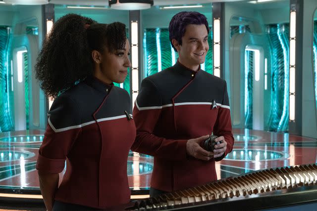 PARAMOUNT+ Tawny Newsome and Jack Quaid on 'Star Trek: Strange New Worlds'