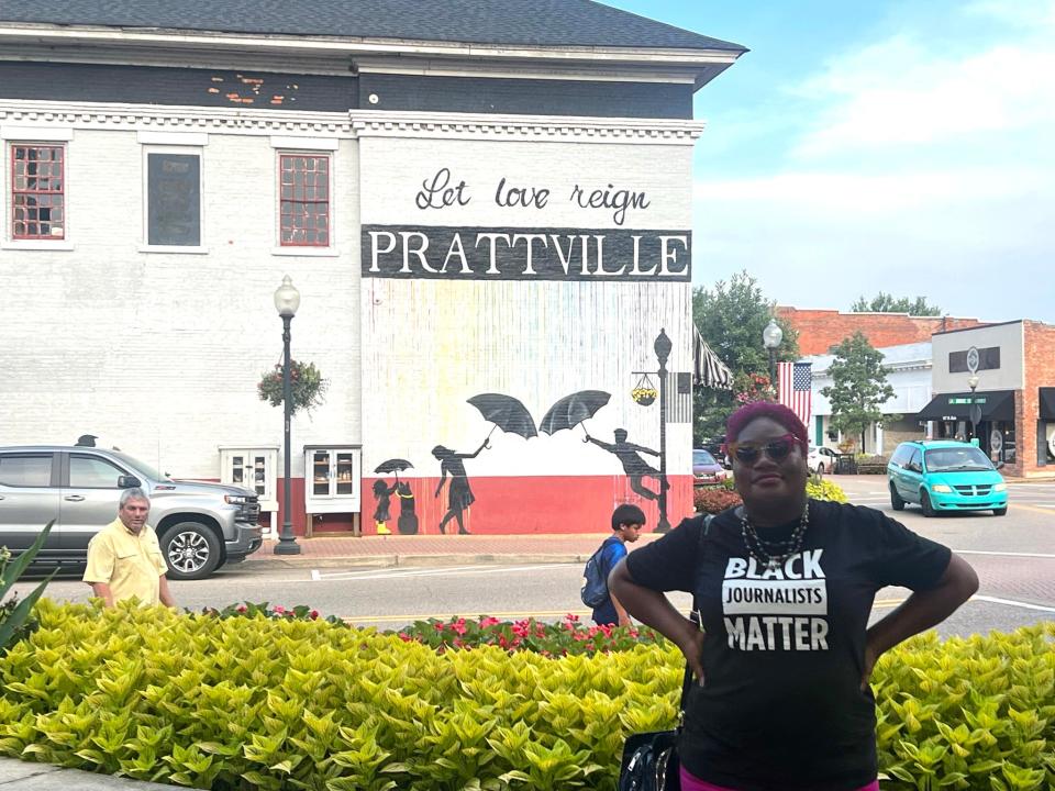 Columbus Dispatch Opinion and Community Engagement Editor Amelia Robinson visited her grandfather's hometown, Prattville, Alabama, during a visit to that state for the National Association of Black Journalists annual conference in Birmingham.