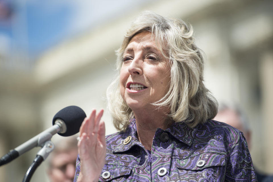 Rep. Dina Titus (D-Nev.) will investigate the lease between President Donald Trump and the General Services Administration to operate&nbsp;a hotel out of a federal building. (Photo: Bill Clark via Getty Images)