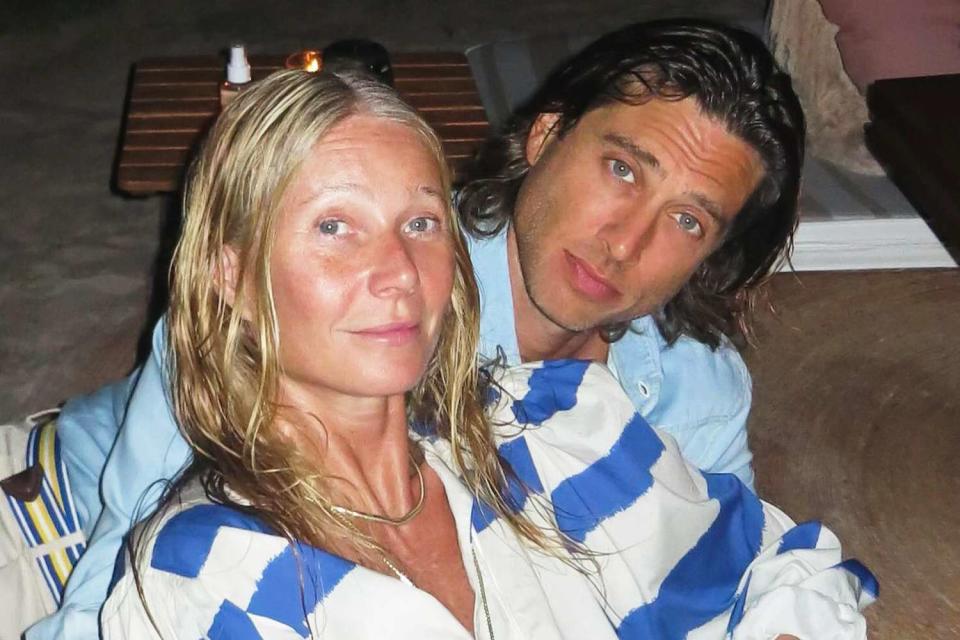 <p>Gwyneth Paltrow/Instagram</p> Gwyneth Paltrow and Brad Falchuk