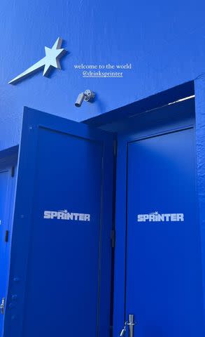 <p> Kendall Jenner/Instagram</p> Kendall Jenner promotes Kylie Jenner's new vodka soda drink, Sprinter.