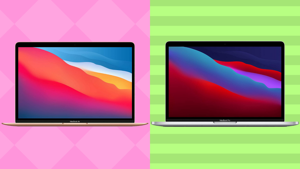 Whether you decide to take to the Air (left) or go Pro (right), the time for a laptop upgrade is Now. (Photo: Apple)