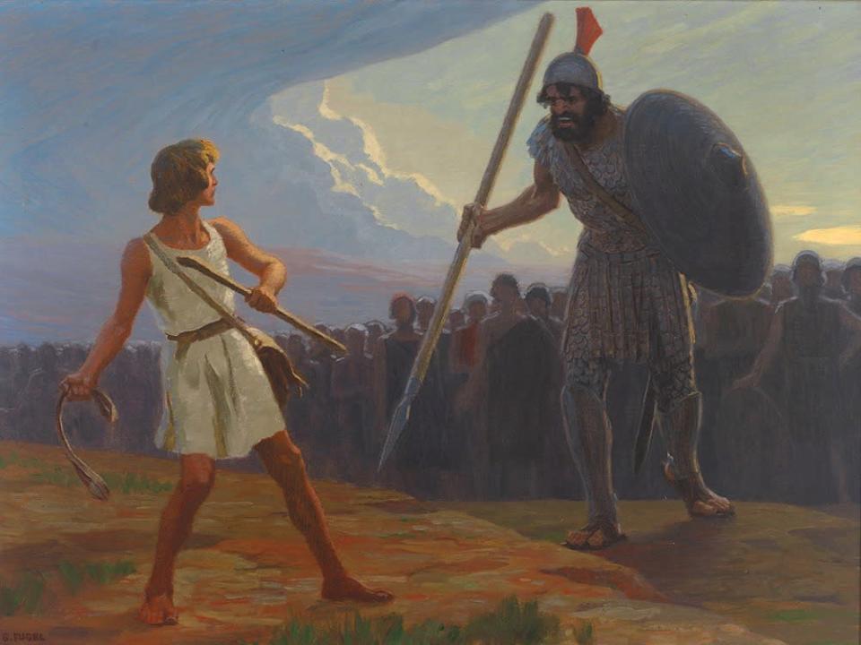 David and Goliath