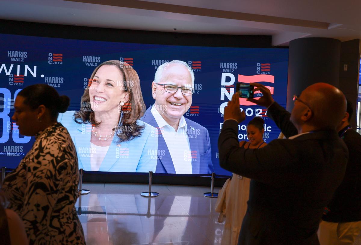 When does Kamala Harris speak at the 2024 DNC? Here's what to know and