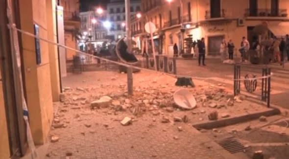 Large 6.1 magnitude earthquake hits off Spanish coast