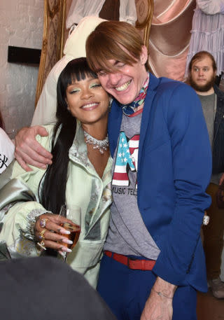 Rihanna and Ken Downing