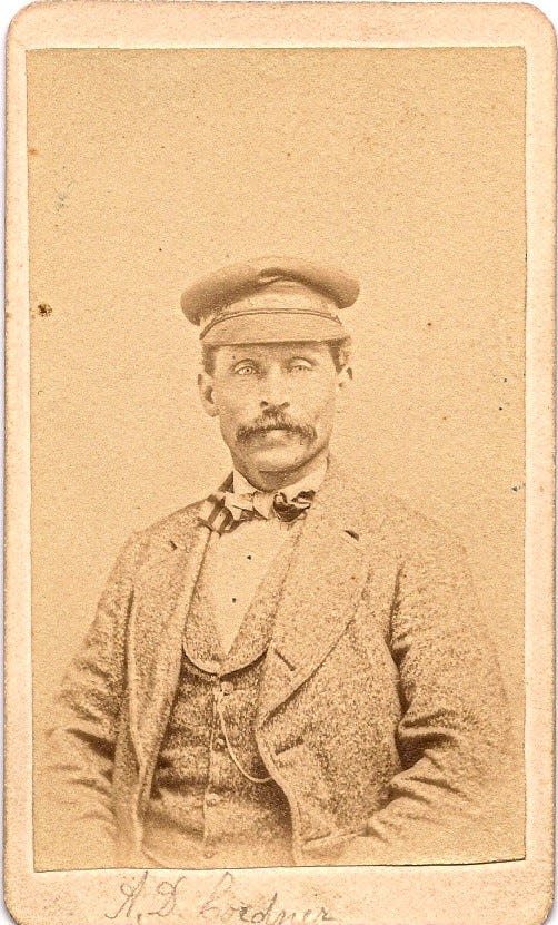 Albert Cordner, 1870.