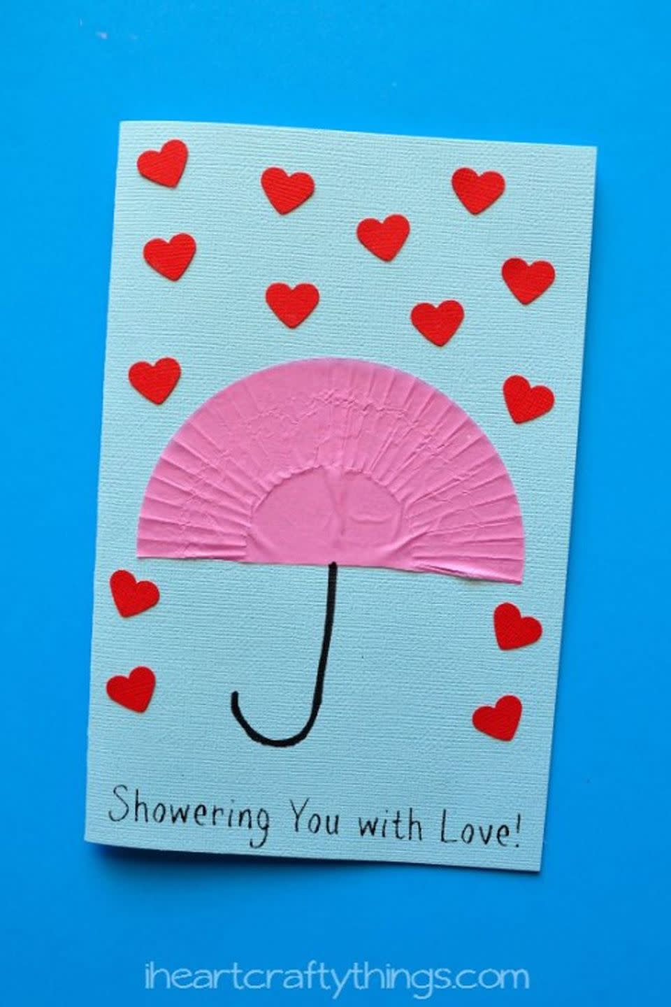 diy fathers day card showers