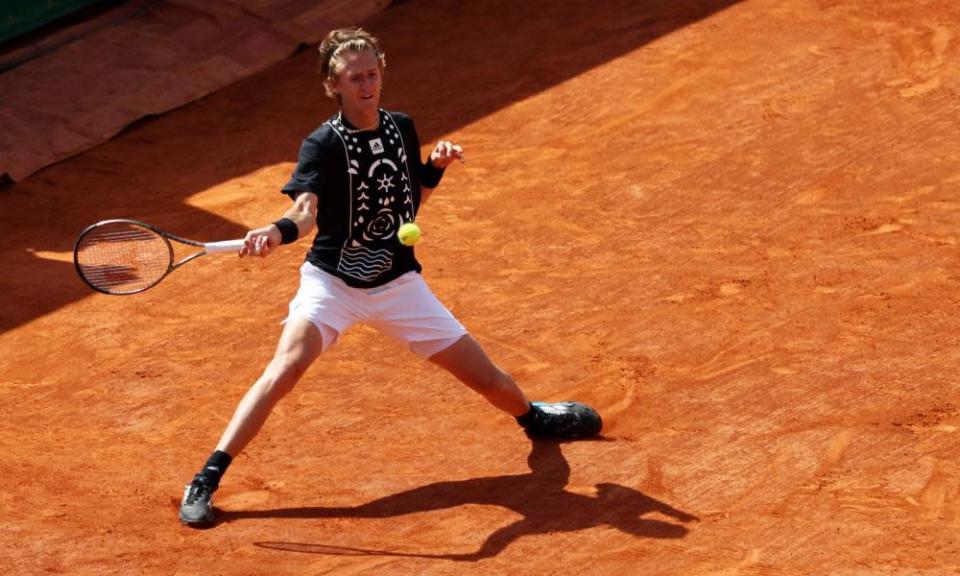 Sebastian Korda venció a Carlos Alcaraz en el Abierto de Montecarlo de este año