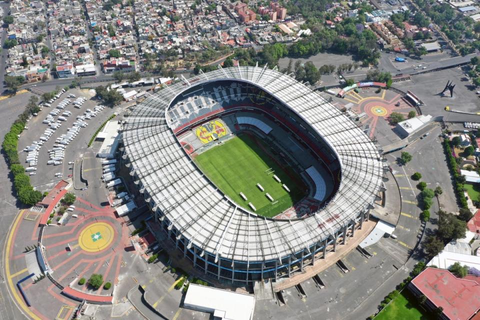 Azteca Stadium in Mexico City (AFP via Getty Images)