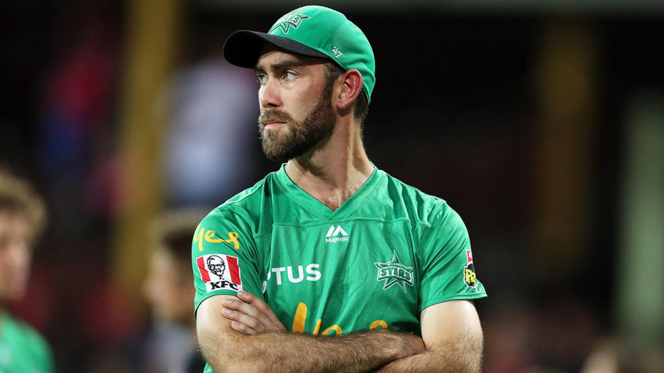 Pictured here, Melbourne Stars BBL star Glenn Maxwell.