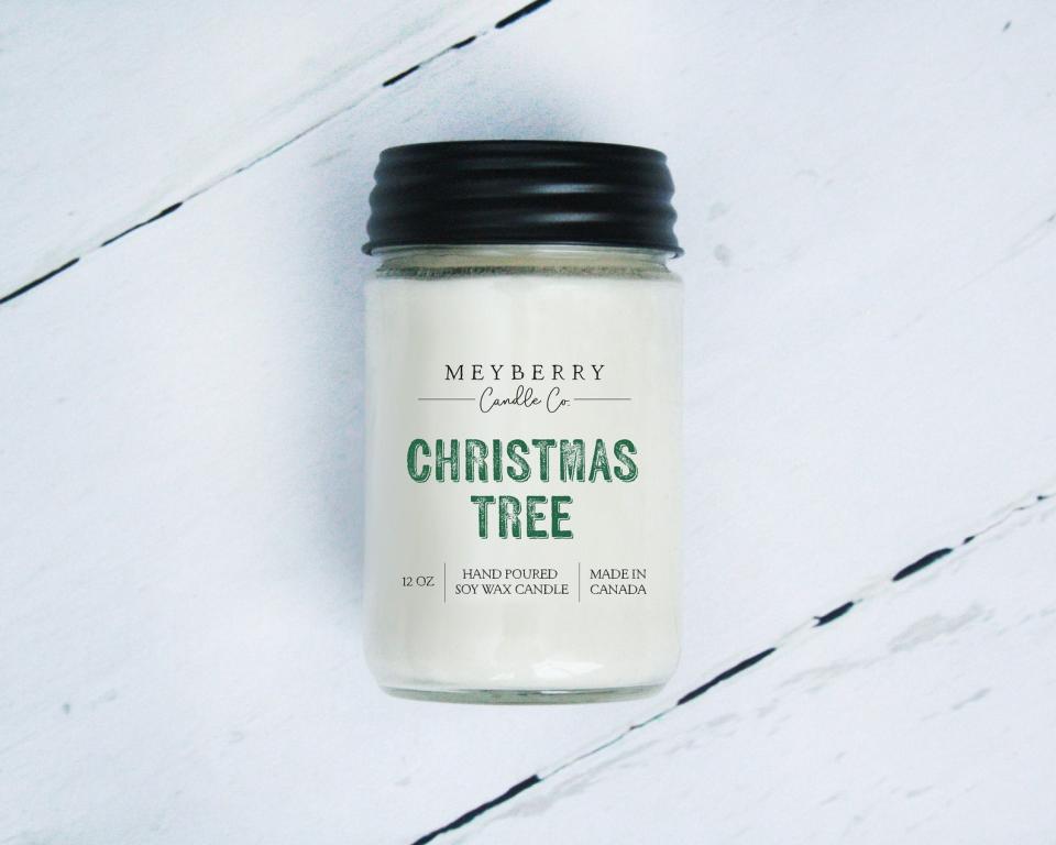 Mayberry Christmas Tree candle, $27 (originally $30). 