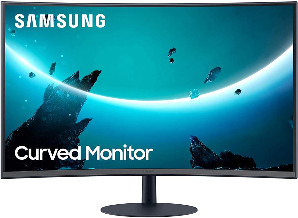 Samsung Monitor T55 27 Inch |27" Curved Monitor is available as part of Amazon's early Prime Day deals! 