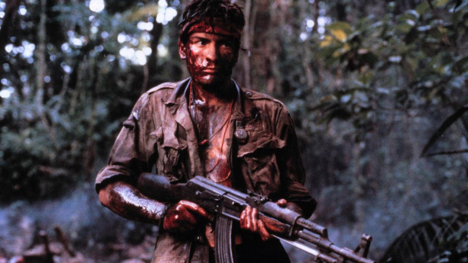 Charlie Sheen in Platoon