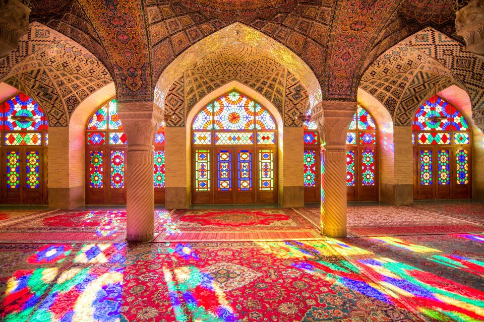 Nasir Al-Mulk Mosque, Shiraz, Iran