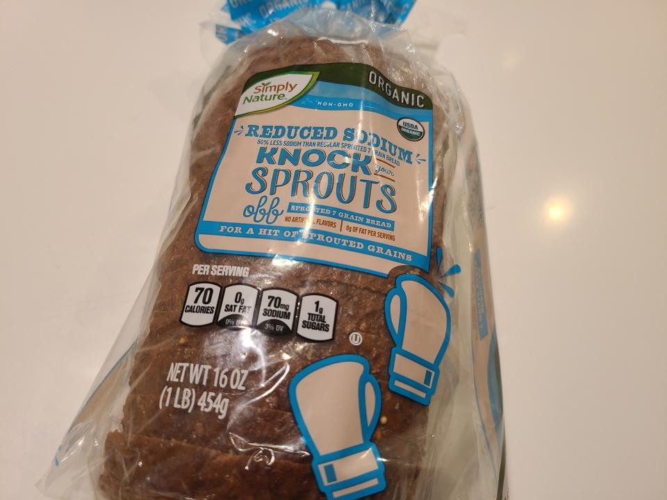 sprouted aldi bread