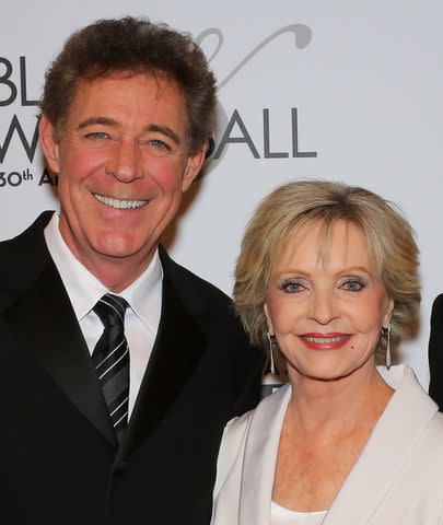 <p>Gabe Ginsberg/FilmMagic</p> Barry Williams and Florence Henderson