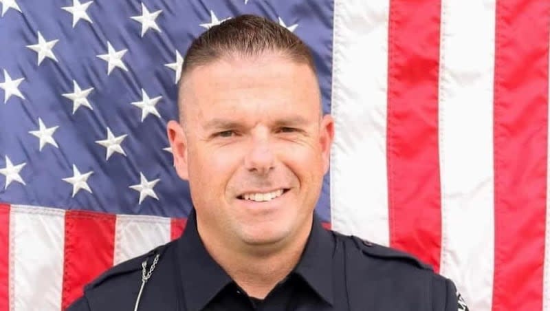 Santaquin Police Sgt. Bill Hooser is pictured in this undated photo. A Georgia-based nonprofit that honors fallen soldiers and police officers sent scripture-inscribed dog tags and pendants to the colleagues and family of Hooser, who was killed in the line of duty when he was hit by a semitruck.