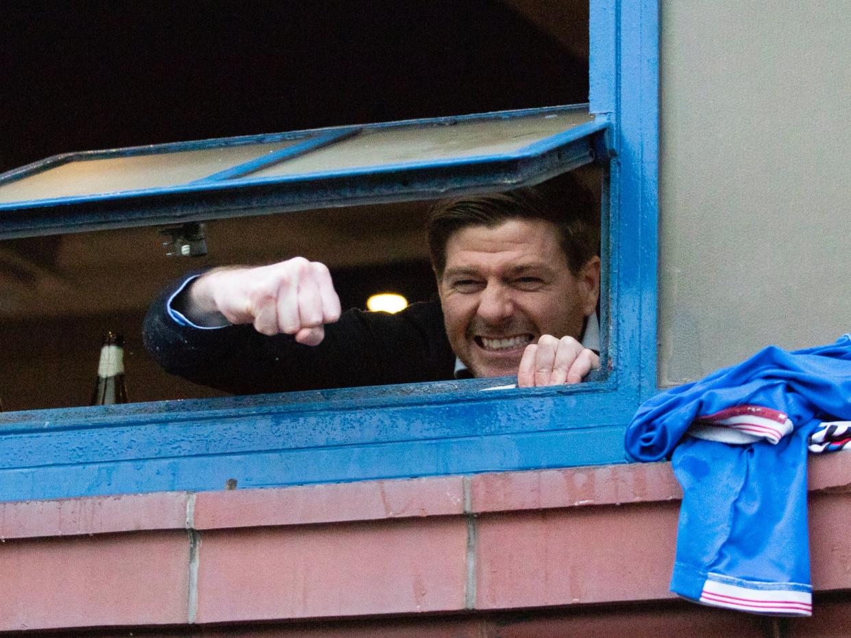 Rangers manager Steven Gerrard (Getty)