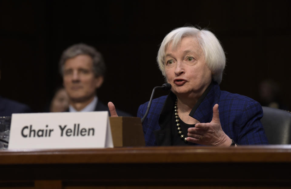 Federal Reserve chair Janet Yellen.