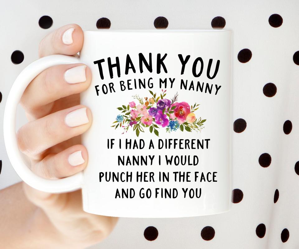 4) Funny Thank You Mug