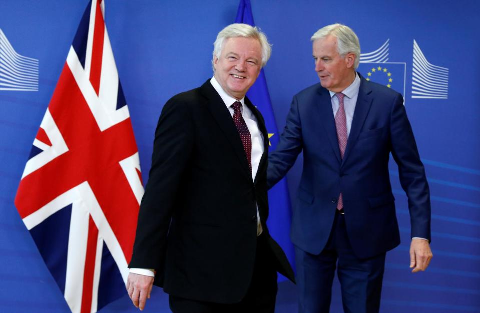 David Davis and Michel Barnier have agreed a deal on the transition period: Reuters