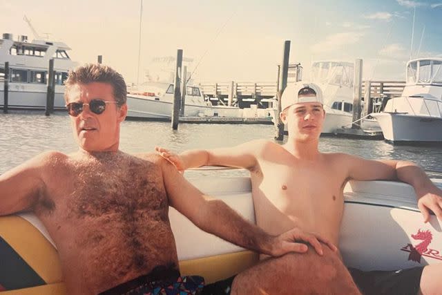 Robin Thicke/Instagram Robin Thicke with his dad Alan Thicke.