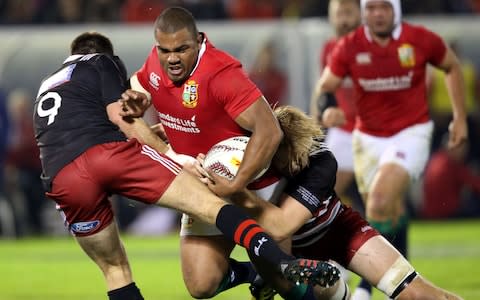 Kyle Sinckler playing for the Lions in New Zealand - Credit: AFP